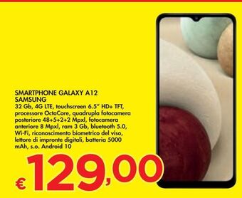 Smartphone galaxy a12 samsung