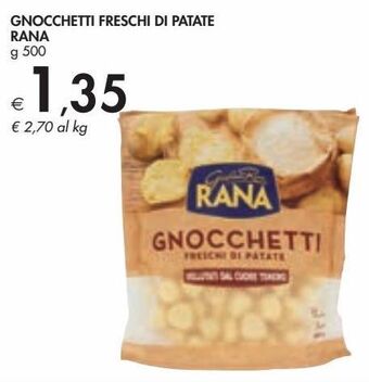 Bennet Gnocchetti freschi di patate rana offerta