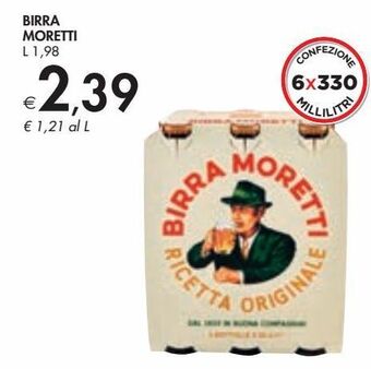 Bennet Birra moretti offerta