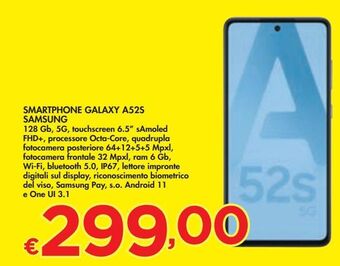 Bennet Smartphone galaxy a52s samsung offerta