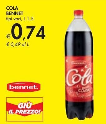 Bennet Cola bennet offerta