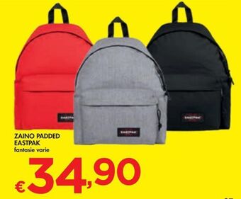 Bennet Zaino padded eastpak offerta