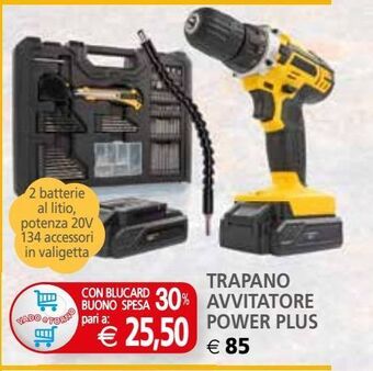 Trapano avvitatore power plus
