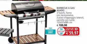 Il Gigante Barbecue a gas asado offerta