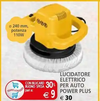 Lucidatore elettrico per auto power plus