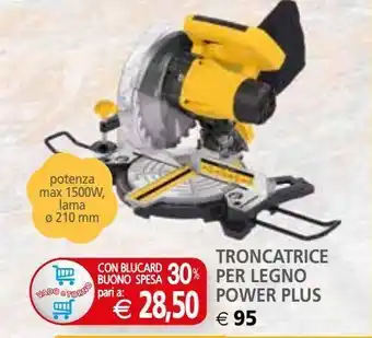 Troncatrice per legno power plus