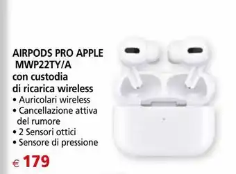 Il Gigante Airpods pro apple mw922ty/a offerta