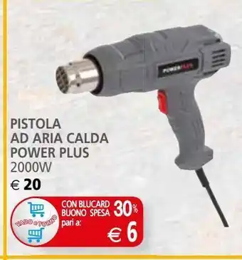 Il Gigante Pistola ad aria calda power plus 2000w offerta