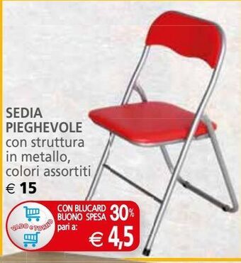 Sedia pieghevole