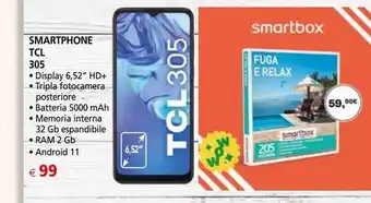 Il Gigante Smartphone tcl 305 offerta