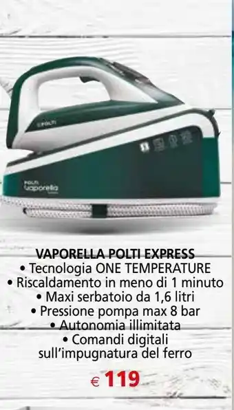 Il Gigante Vaporella polti express offerta