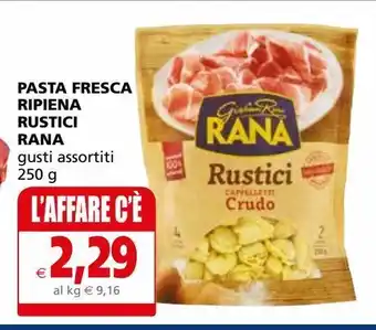 Pasta fresca ripiena rustici rana gusti assortiti 250g