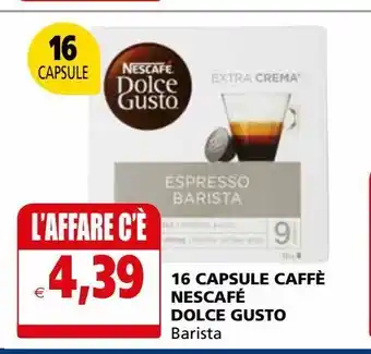 Il Gigante 16 capsule di caffè nescafè dolce gusto barista offerta