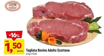 DPiù Tagliata Bovino Adulto Scottona offerta