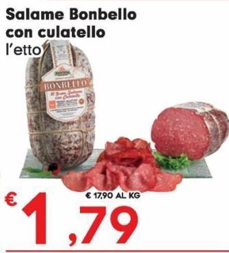 Salame bonbello con culatello