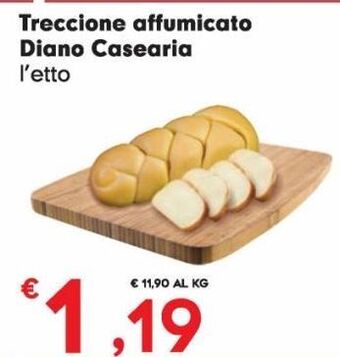 Treccione affumicato diano casearia