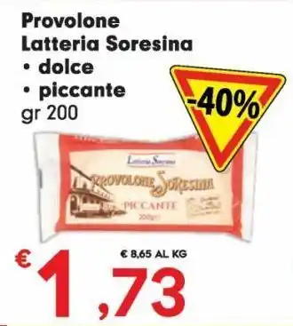 Despar Provolone latteria soresina offerta