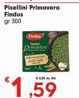 Despar Pisellini primavera findus offerta
