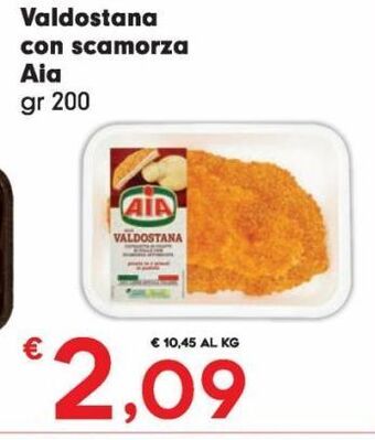 Despar Valdostana con scamorza aia offerta