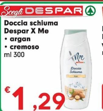 Despar Doccia schiuma despar x me offerta