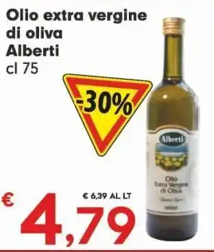 Olio extra vergine di oliva alberti