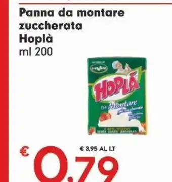 Despar Panna da montare zuccherata hoplà offerta