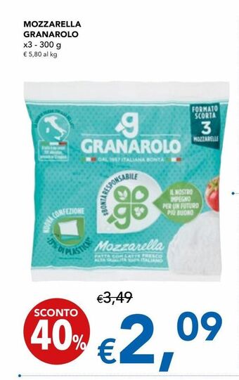 Migross Superstore Mozzarella granarolo offerta