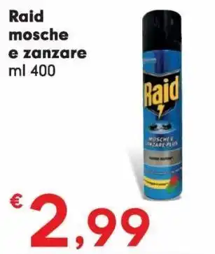 Despar Raid mosche e zanzare offerta