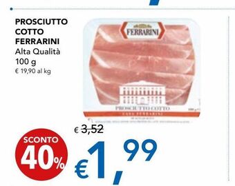 Prosciutto cotto ferrarini