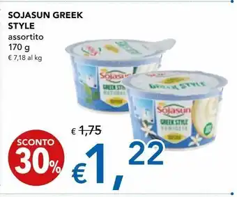 Migross Superstore Sojasun greek style offerta