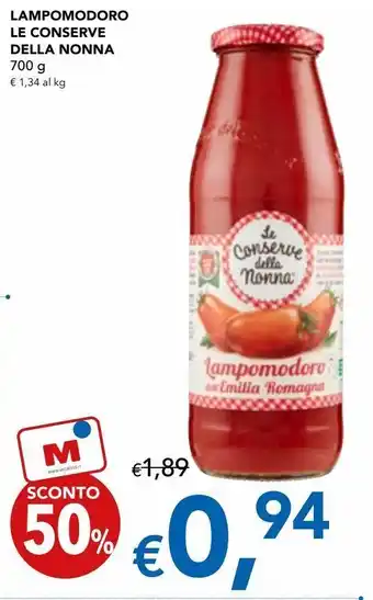 Passata di pomodoro le conserve della nonna