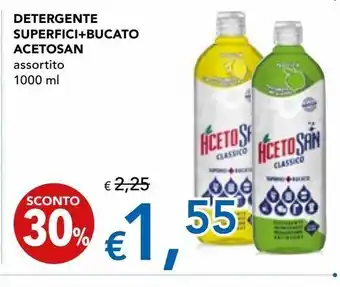 Migross Superstore Detergente superfici +bucato acetosan offerta