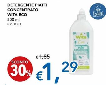 Migross Superstore Detergente piatti concentrato wita eco offerta