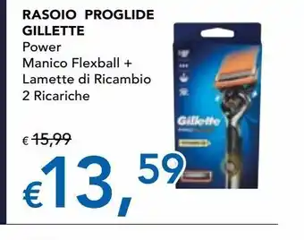 Rasoio proglide gillette