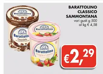 Supermercato Coal Barattolino classico sammontana vari gusti 500 g offerta