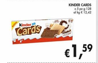 Kinder cards x5 - g 128