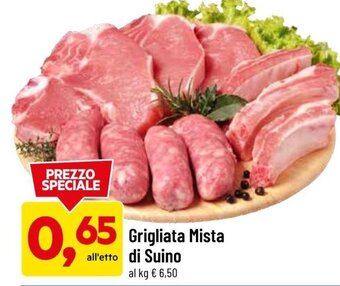 DPiù Grigliata Mista di Suino offerta