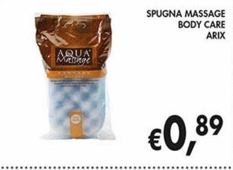 Supermercato Coal Spugna massage body care arix offerta