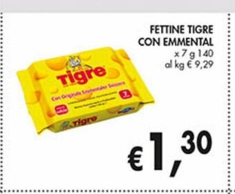 Fettine tigre con emmental