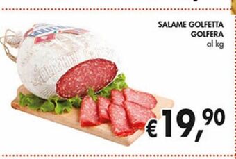 Supermercato Coal Salame golfetta golfera offerta