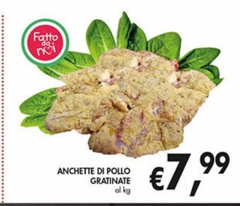 Supermercato Coal Anchette di pollo gratinate offerta