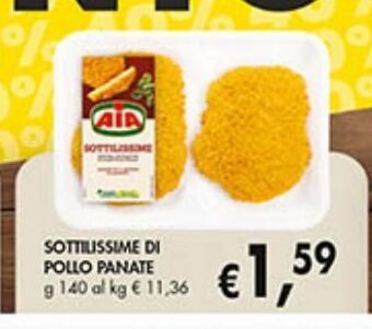 Supermercato Coal Sottilissime di pollo panate offerta