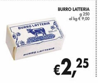 Burro latteria
