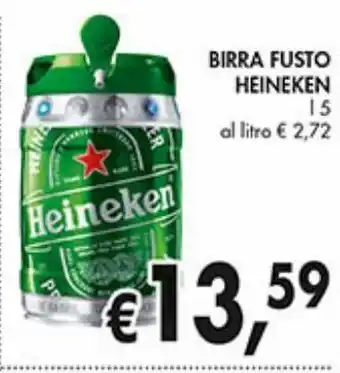 Supermercato Coal Birra fusto heineken offerta
