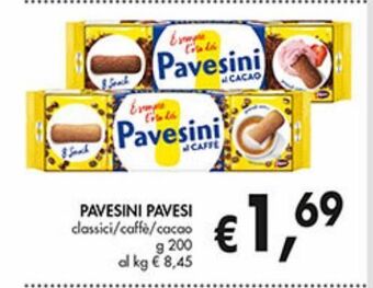 Supermercato Coal Pavesini pavesi offerta