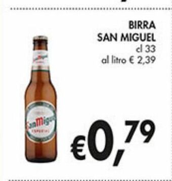 Coal City Birra san miguel offerta