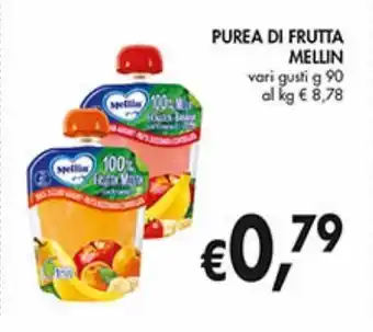 Supermercato Coal Purea di frutta mellin offerta