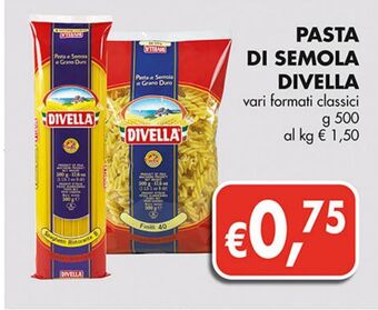Pasta di semola divella
