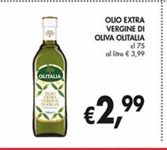 Olio extra vergine di oliva olitalia