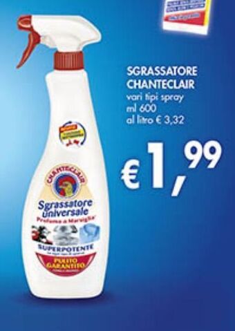 Coal City Sgrassatore chanteclair offerta